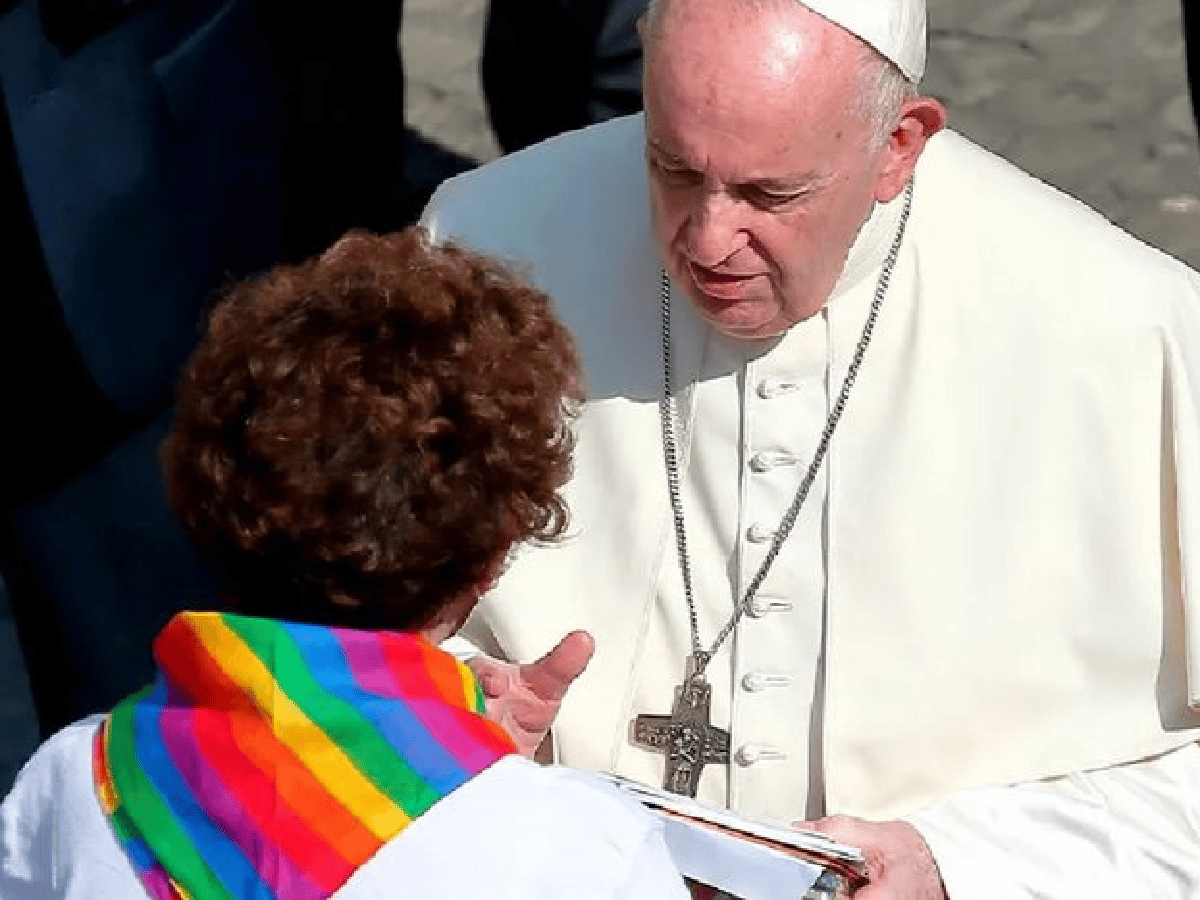 Para el Papa, la homosexualidad "no es un delito, pero sí un pecado"