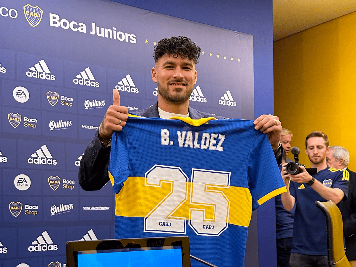 Bruno Valdéz, feliz por sumarse a Boca