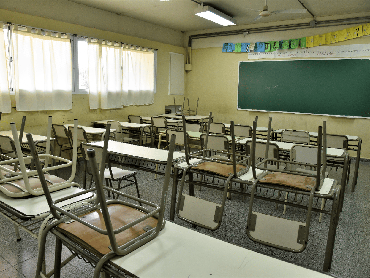 El paro docente en San Justo ronda el 90% de acatamiento