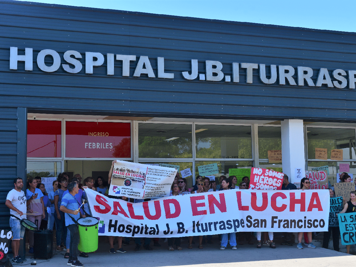 Trabajadores del Hospital pararon  nuevamente por reclamos salariales
