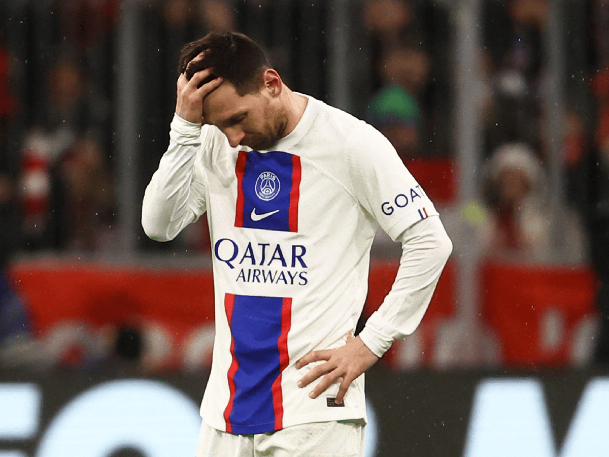 Una nueva frustración para el PSG de Messi