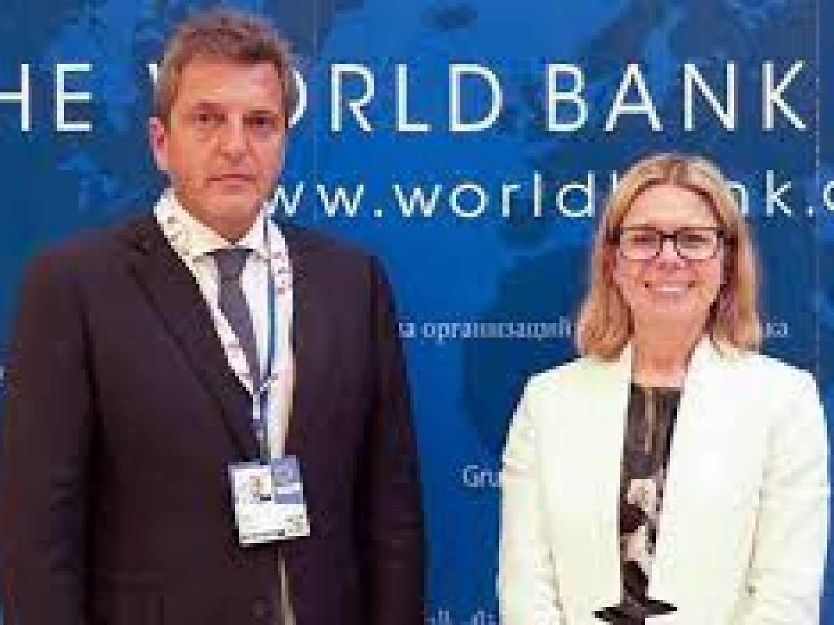 El Banco Mundial apoyará con US$ 950 millones a la Argentina