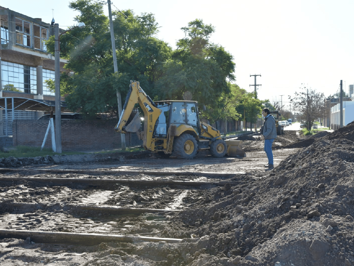Calle Esperanza: se completa la obra de pavimentación 