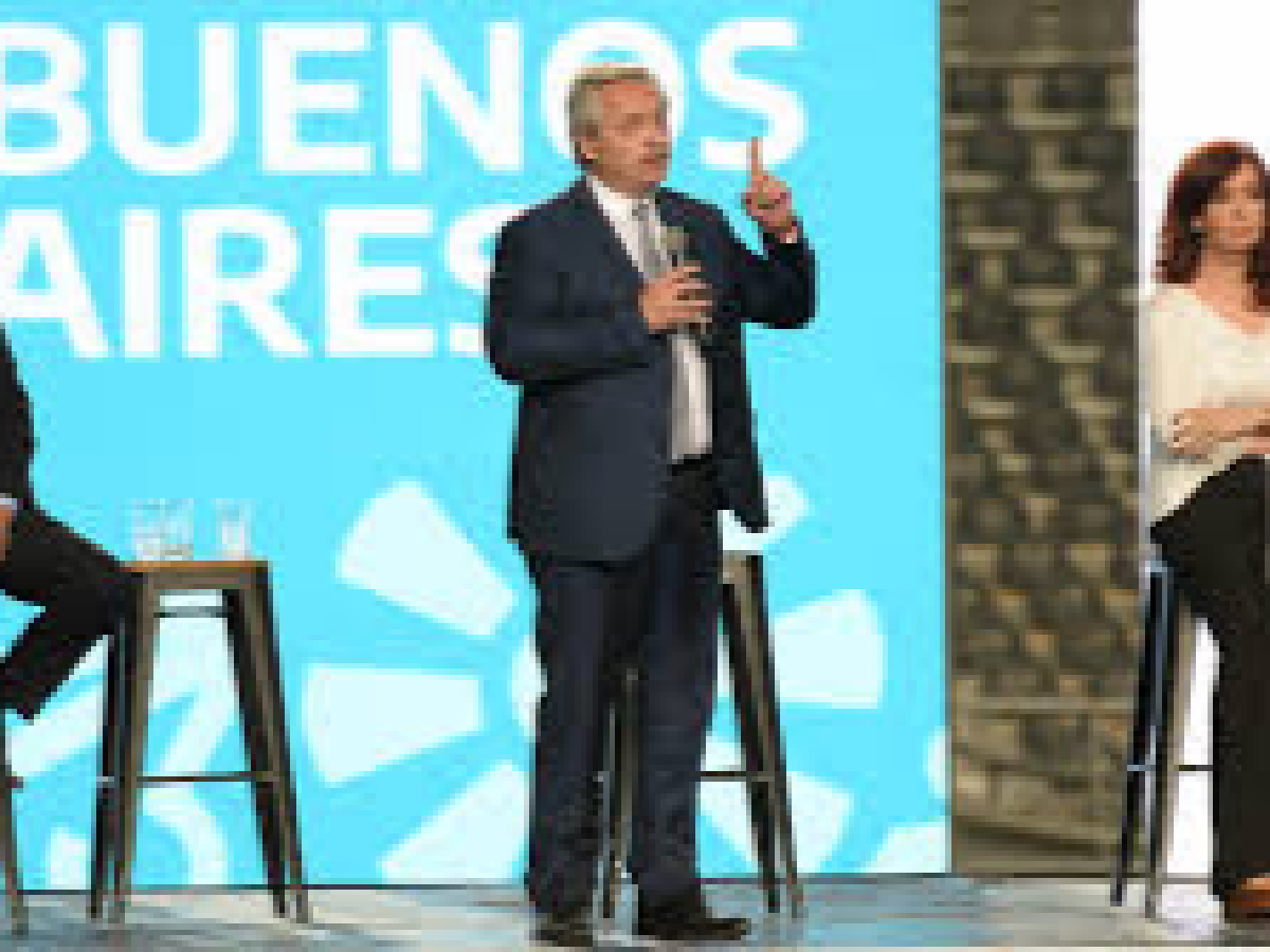 Alberto Fernández aseguró que comparte con Cristina Kirchner el objetivo de país "por encima de cualquier diferencia" 