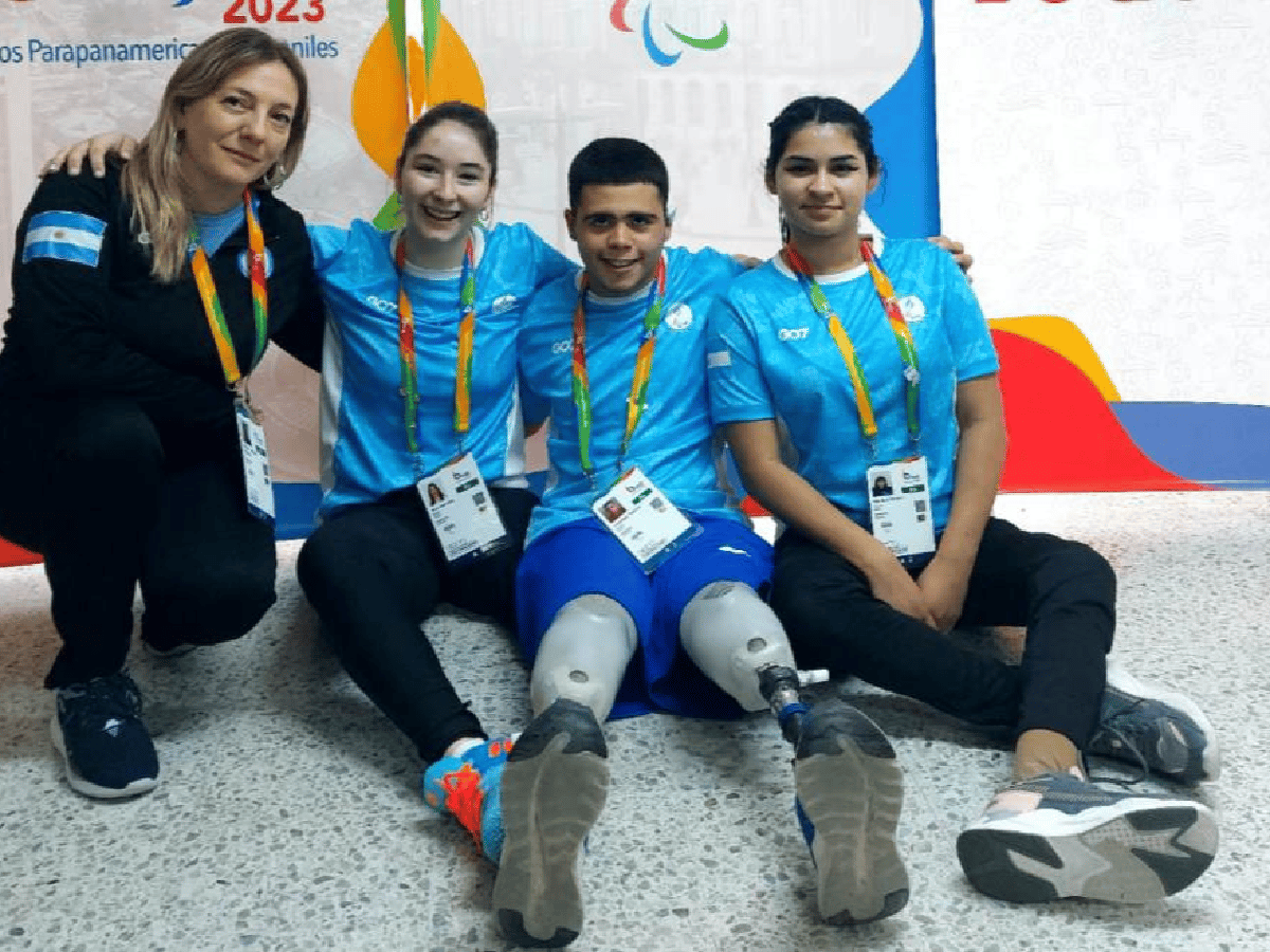 Medallas cordobesas en los Juegos Parapanamericanos Juveniles 2023
