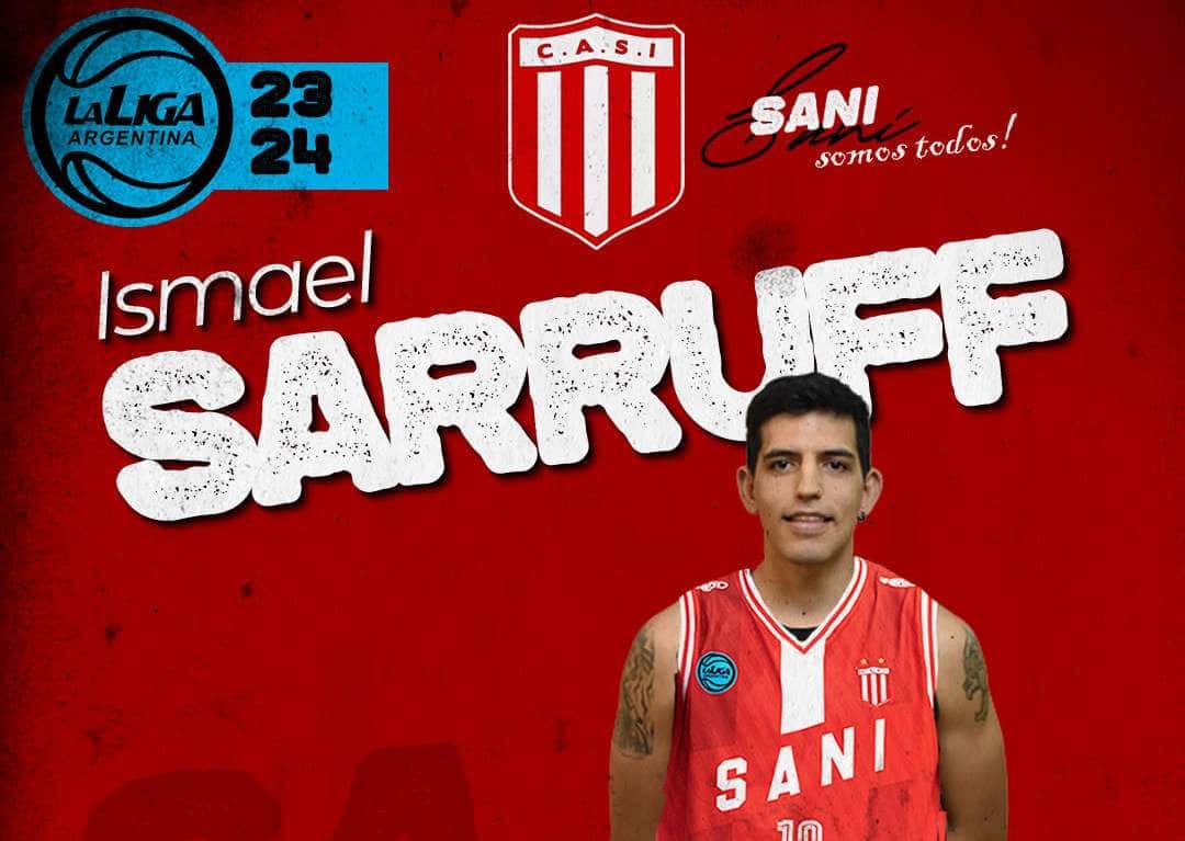 Sarruf no llegará a San Isidro por lesión