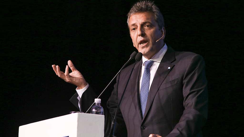 Sergio Massa, ministro de Economía y candidato a presidente de Unión por la Patria