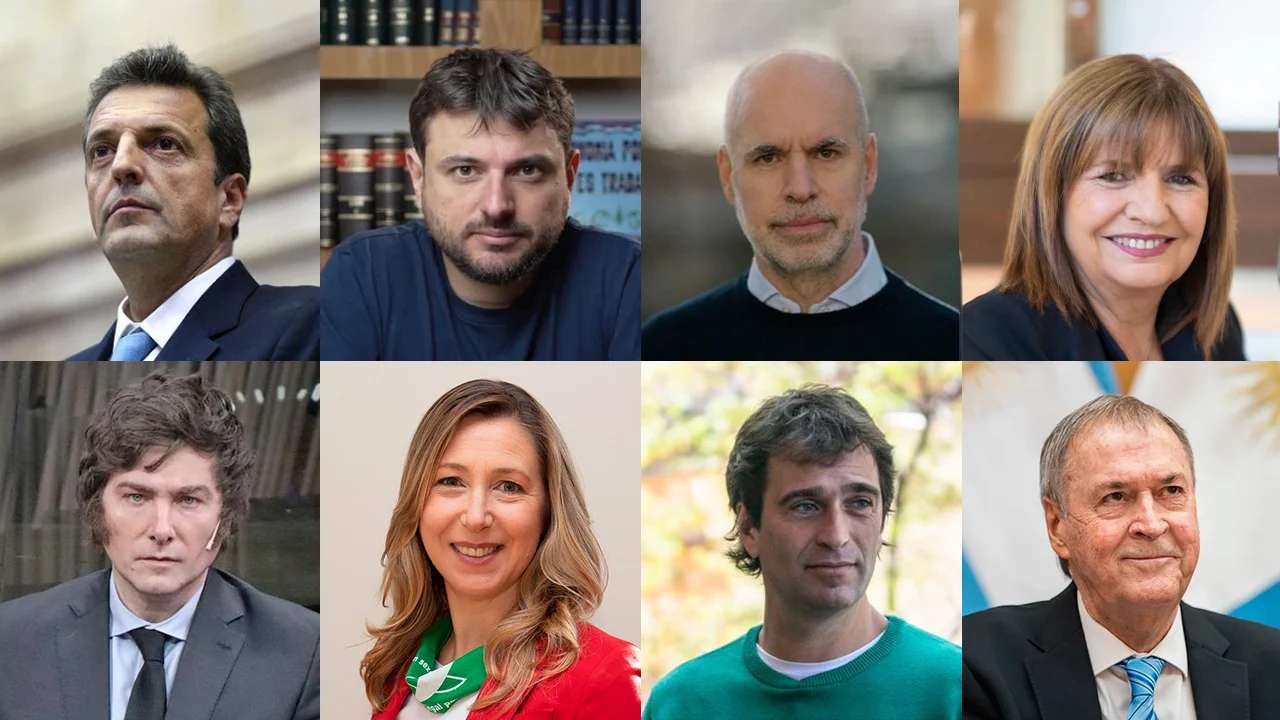 Precandidatos presidenciales en la recta final rumbo a las PASO