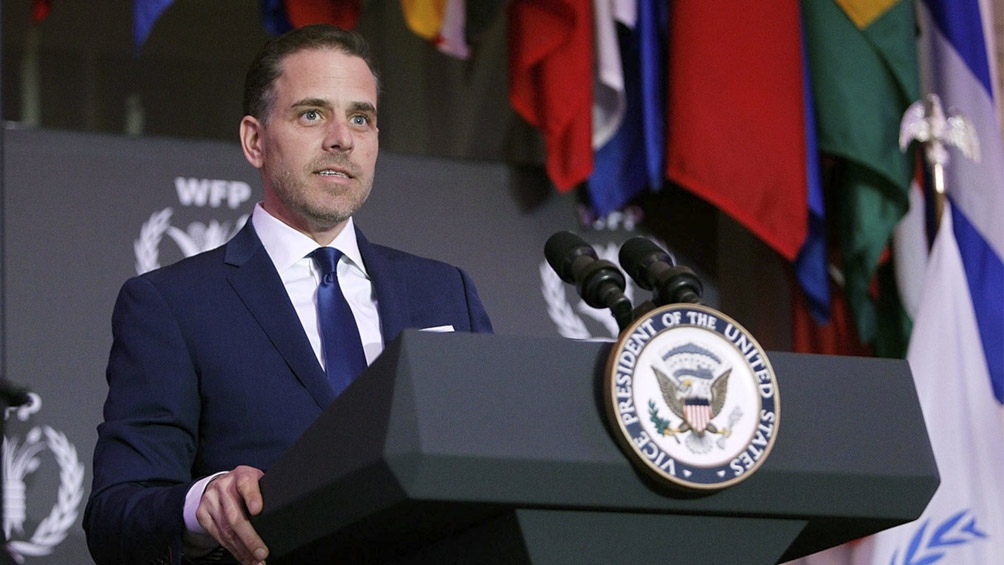 Imputaron al hijo de Biden por posesión ilegal de armas de fuego
