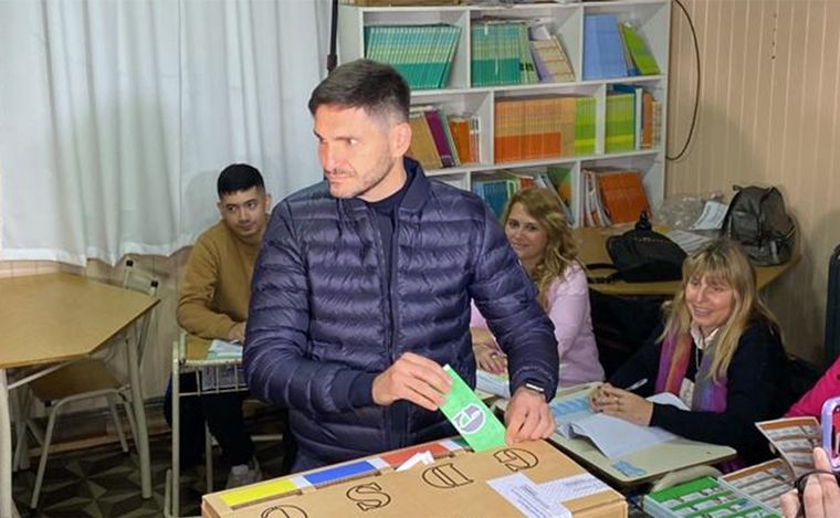 Votó Pullaro: "Estamos a tiempo de ganarle al crimen  en Santa Fe"