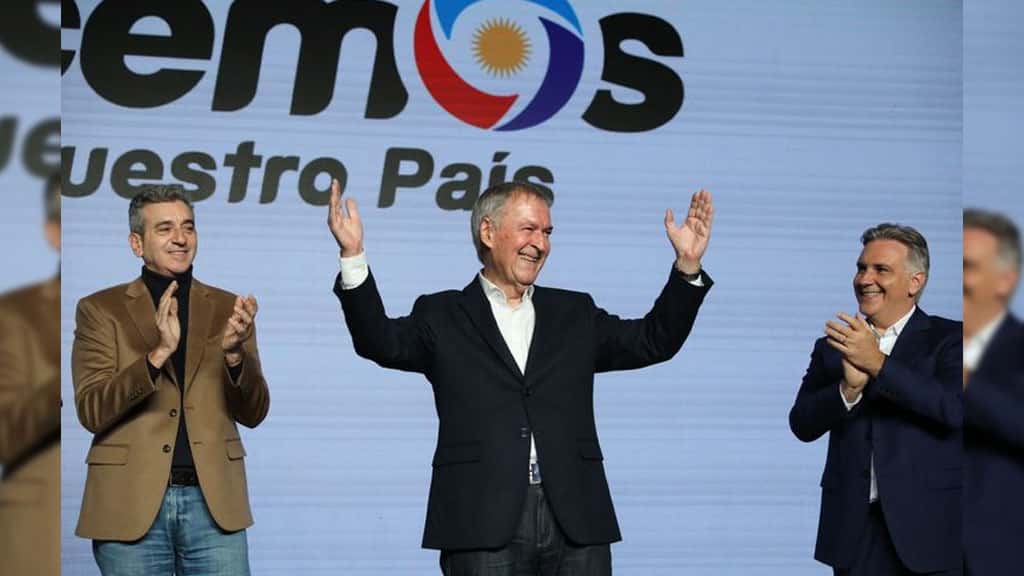 El lanzamiento de campaña del gobernador de Córdoba y candidato presidencial