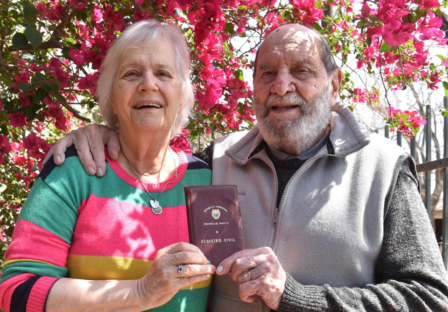 Renovaron votos tras 64 años de matrimonio