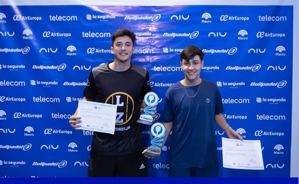Lorenzo Yob y Máximo Bessone son campeones panamericanos