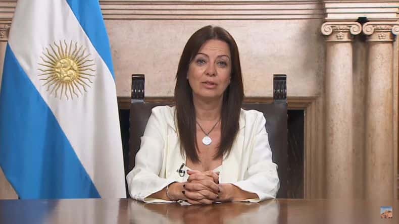 La ministra de Capital Humano, Sandra Pettovello