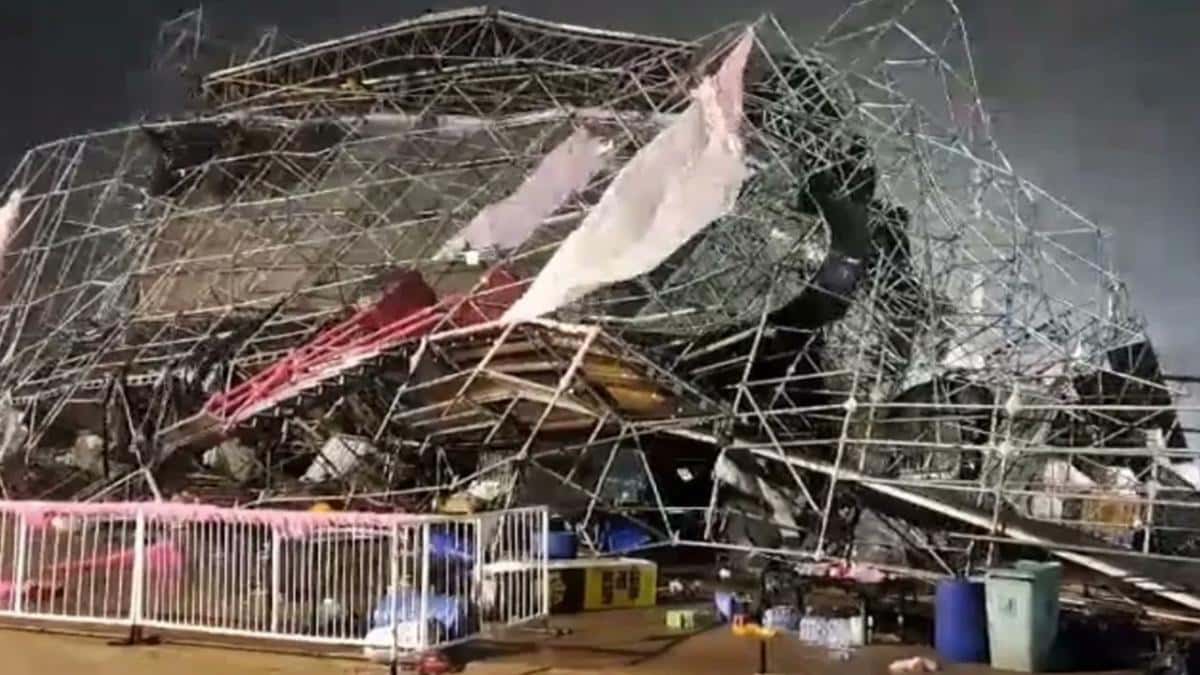 Buenos Aires: se derrumbó una estructura el el Hipódromo de Palermo y 15 personas fueron hospitalizadas