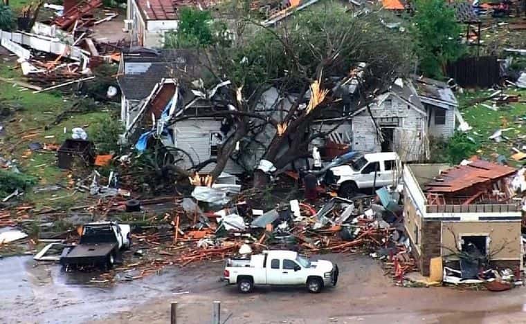 Devastación en Oklahoma: tornados dejaron cuatro muertos y múltiples heridos