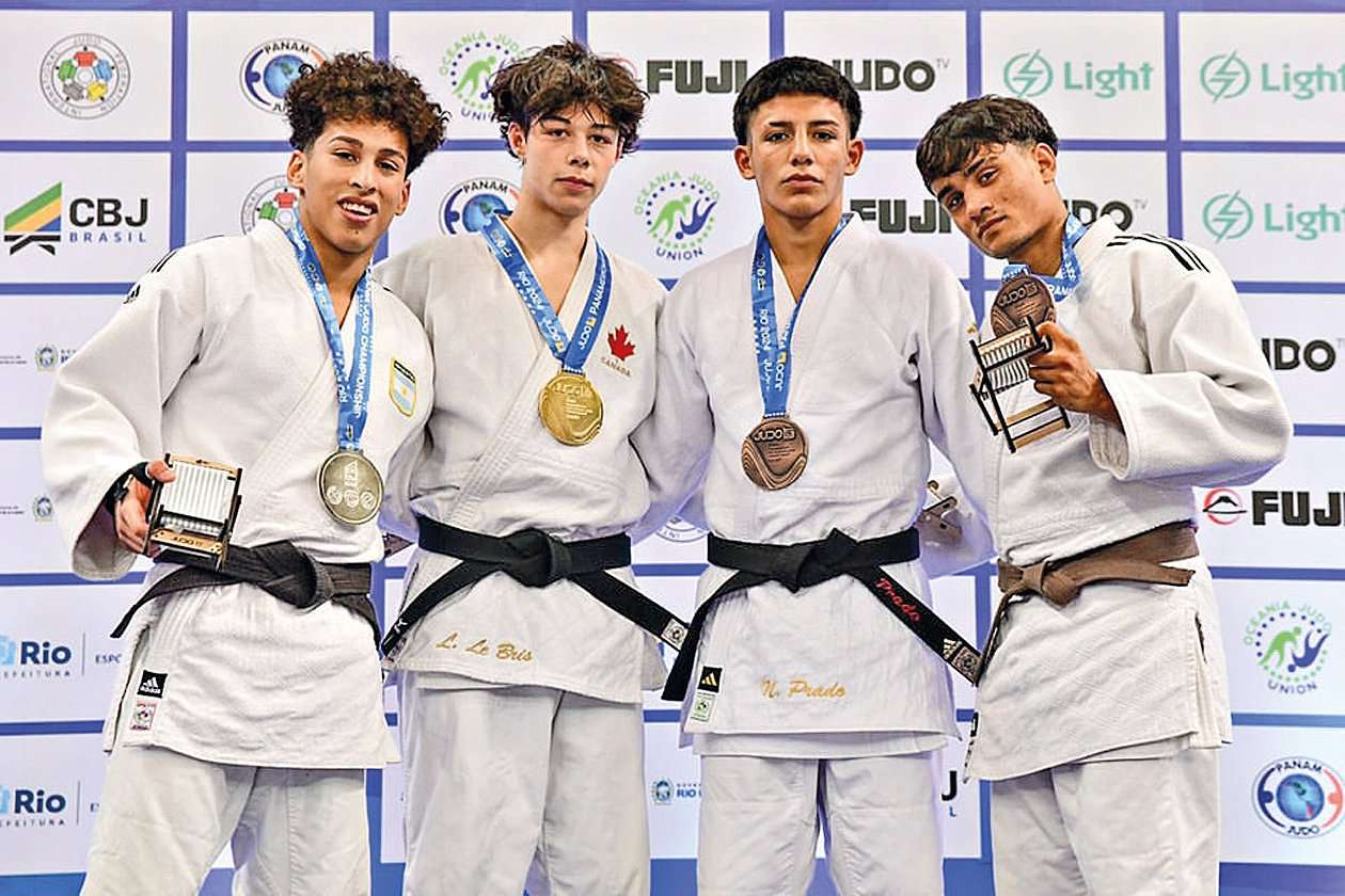 Tobías Vidal conquistó el bronce en Brasil