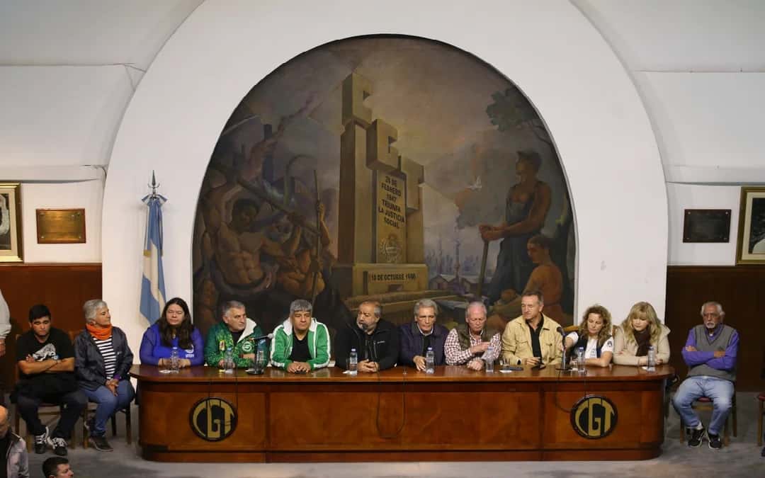 La CGT ratificó el paro del 9 de mayo y criticó al presidente Javier Milei. Foto: NA/Mariano Sánchez.