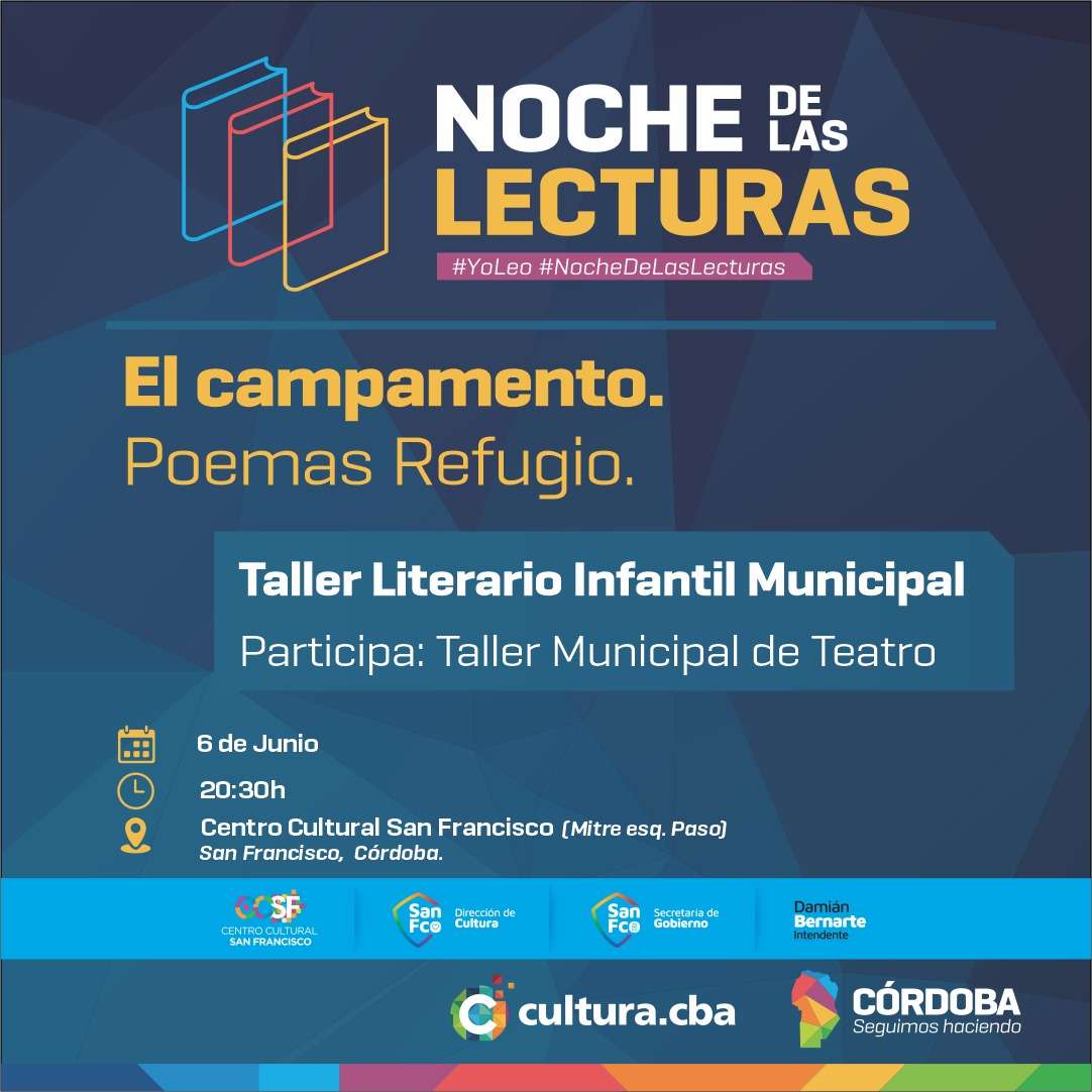 La Noche de las Lecturas llega hoy al Centro Cultural – La Voz de San Justo