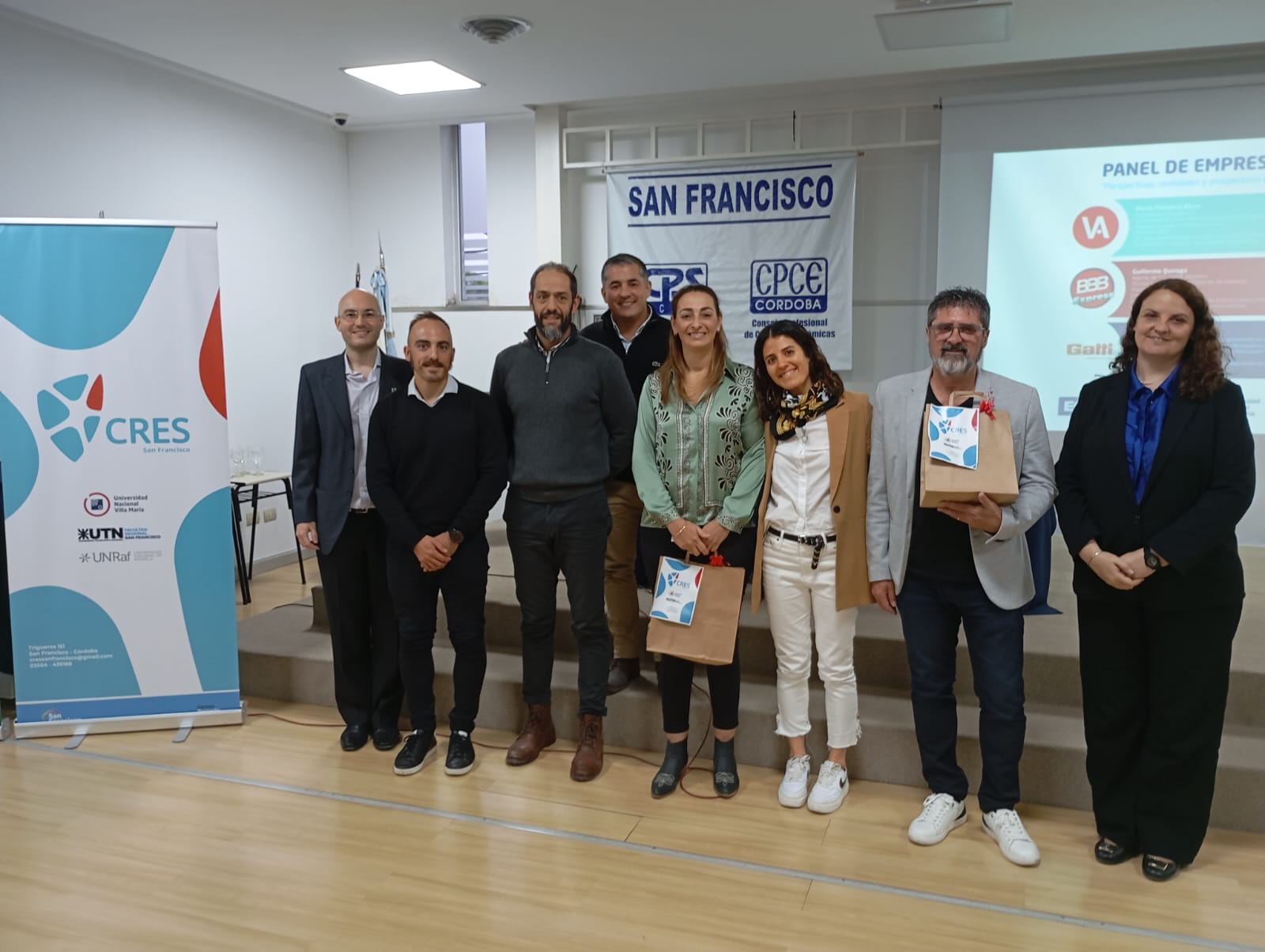 La actividad fue realizada en el salón auditorio del CPCE local