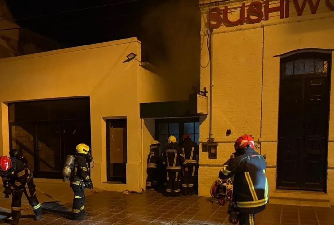 Incendio en la cocina de un local gastronómico: la situación fue ...